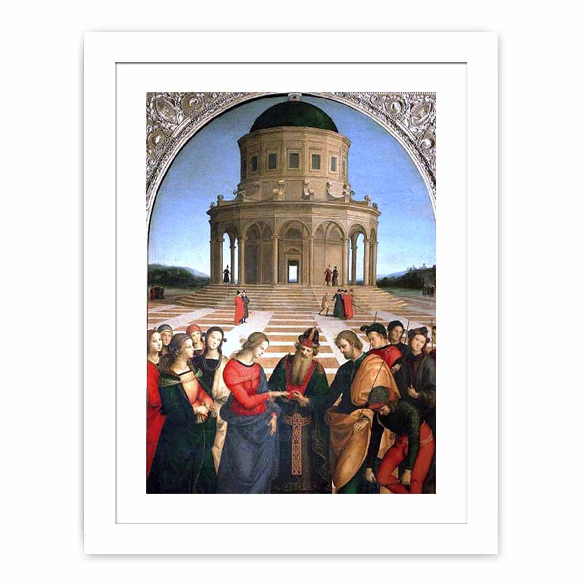 The Marriage of the Virgin By Raphael