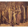 Laying the Foundation for the Old Saint Peter's Basilica By Raphael