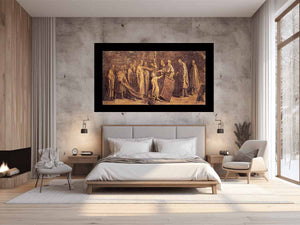 Laying the Foundation for the Old Saint Peter's Basilica By Raphael