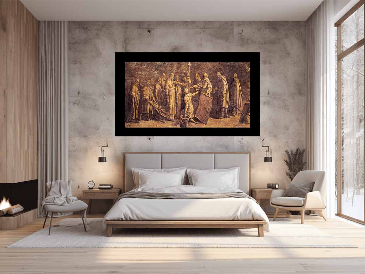Laying the Foundation for the Old Saint Peter's Basilica
