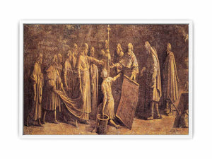 Laying the Foundation for the Old Saint Peter's Basilica By Raphael