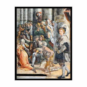The Donation of Rome By Raphael