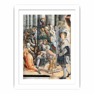 The Donation of Rome By Raphael