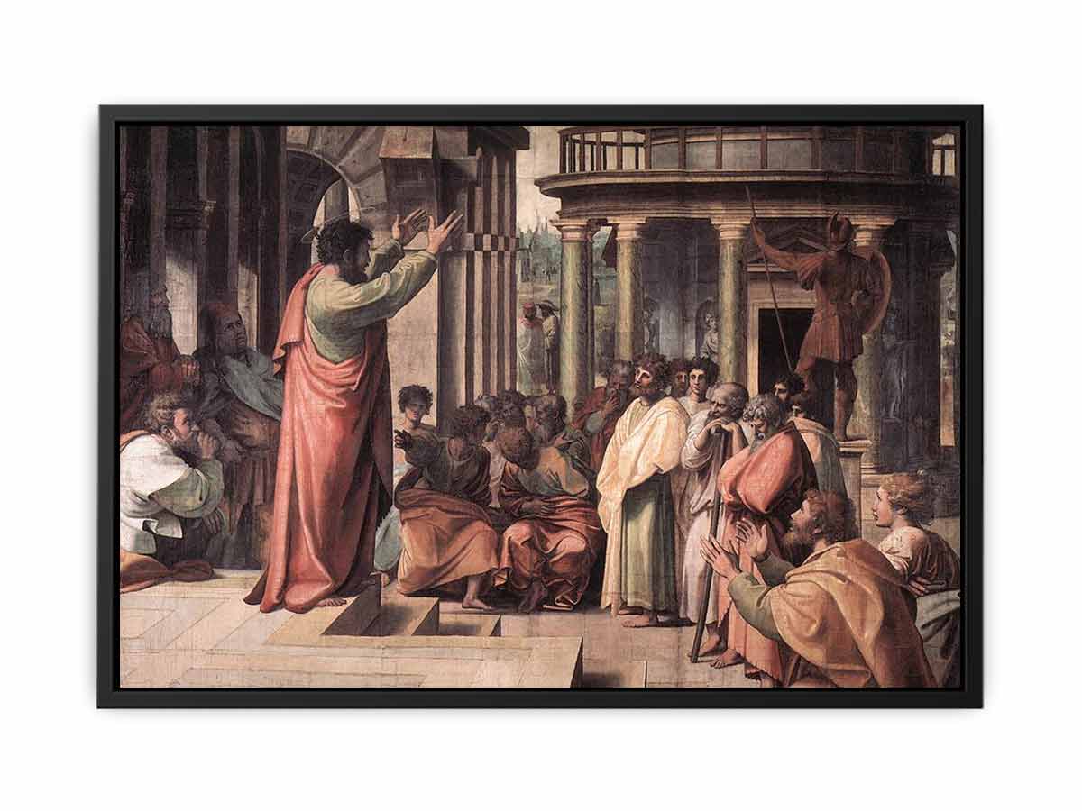 St Paul Preaching in Athens By Raphael