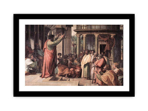 St Paul Preaching in Athens By Raphael
