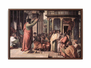 St Paul Preaching in Athens By Raphael