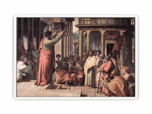 St Paul Preaching in Athens By Raphael