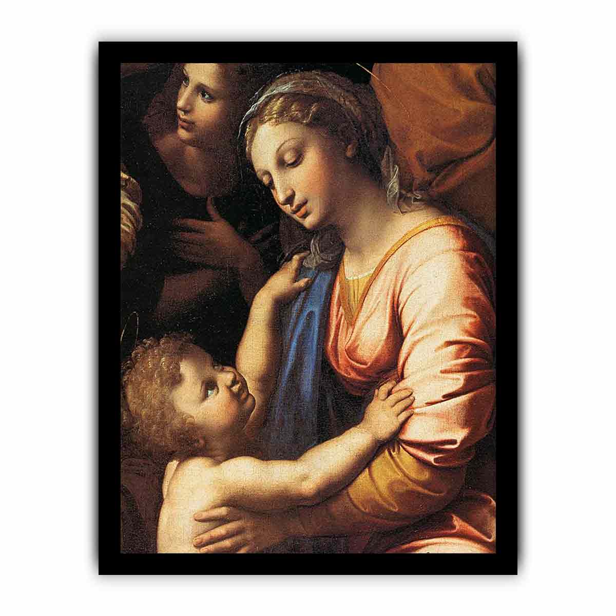 The Holy Family (detail) By Raphael