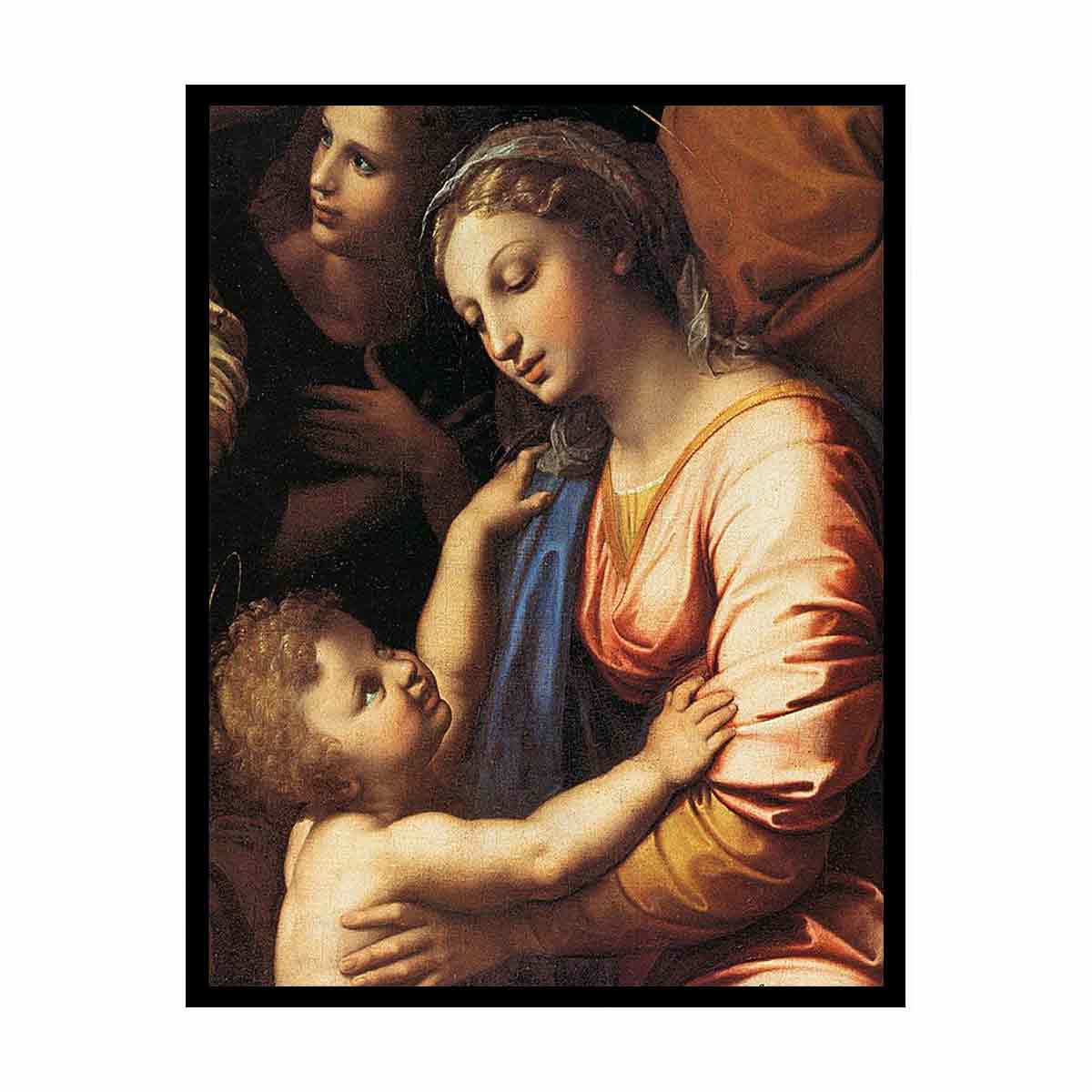 The Holy Family (detail) By Raphael