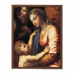 The Holy Family (detail) By Raphael