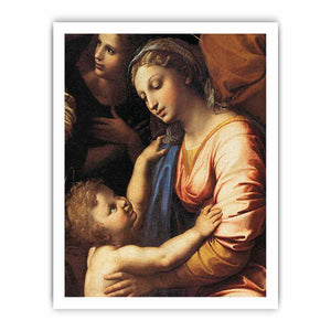 The Holy Family (detail) By Raphael