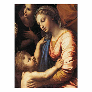 The Holy Family (detail) By Raphael