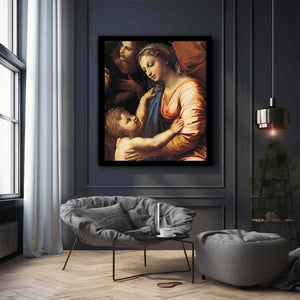 The Holy Family (detail) By Raphael