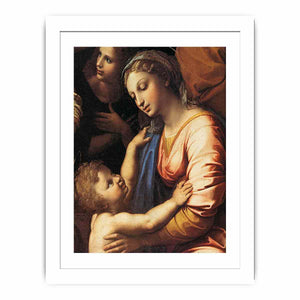 The Holy Family (detail) By Raphael