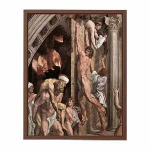 The Fire in the Borgo (detail) By Raphael