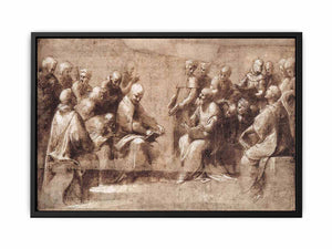 Design for the lower half of the Disputa By Raphael