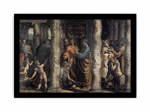 Healing of the Lame Man By Raphael