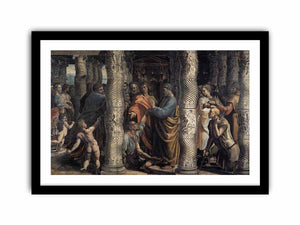 Healing of the Lame Man By Raphael