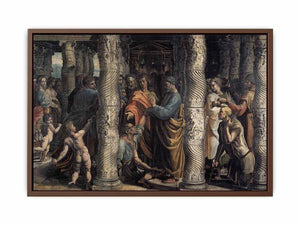 Healing of the Lame Man By Raphael