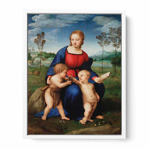 Virgen del jilguero Italian: Madonna del cardellino By Raphael