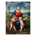 Virgen del jilguero Italian: Madonna del cardellino By Raphael