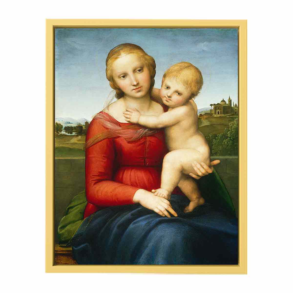 The Small Cowper Madonna By Raphael
