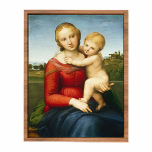 The Small Cowper Madonna By Raphael
