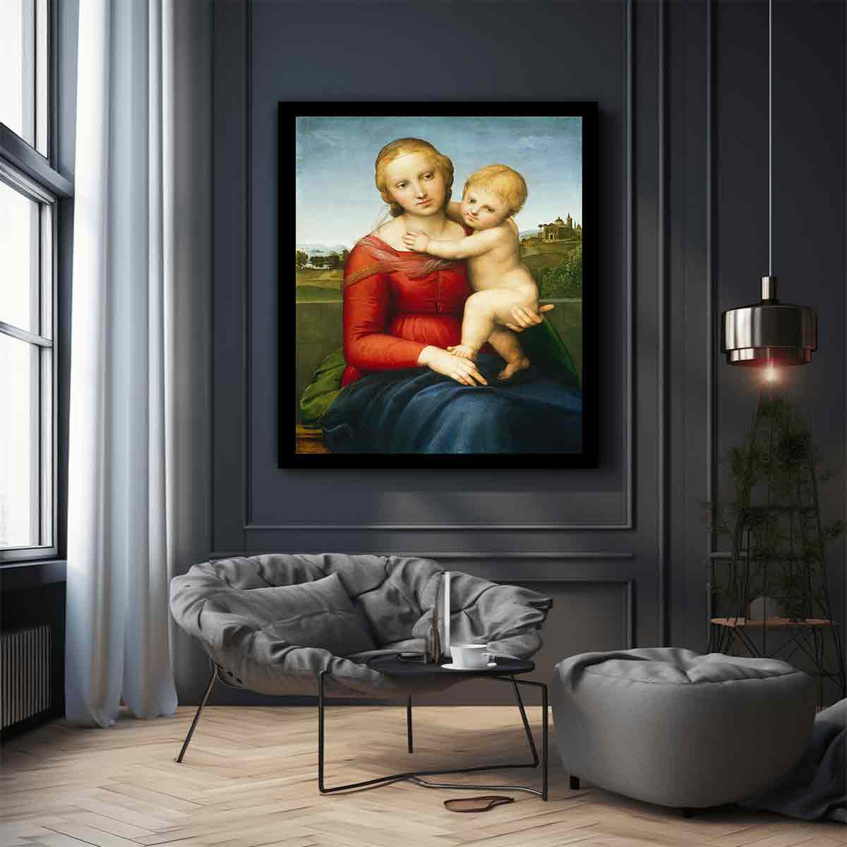 The Small Cowper Madonna By Raphael