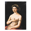 La fornarina or Portrait of a young woman By Raphael