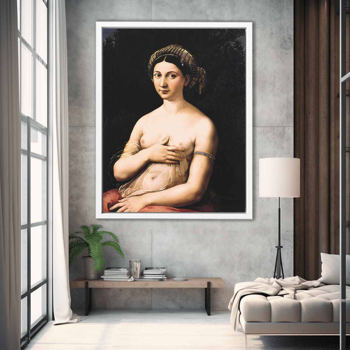 Portrait of a Young Woman (or La Fornarina)