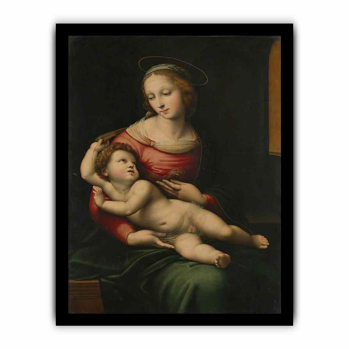 The Madonna and Child By Raphael