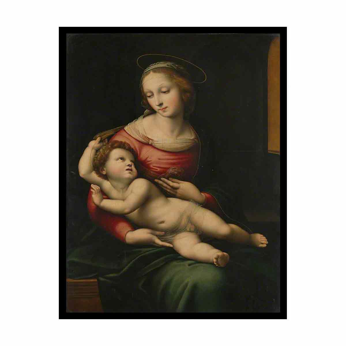 The Madonna and Child By Raphael