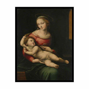The Madonna and Child By Raphael