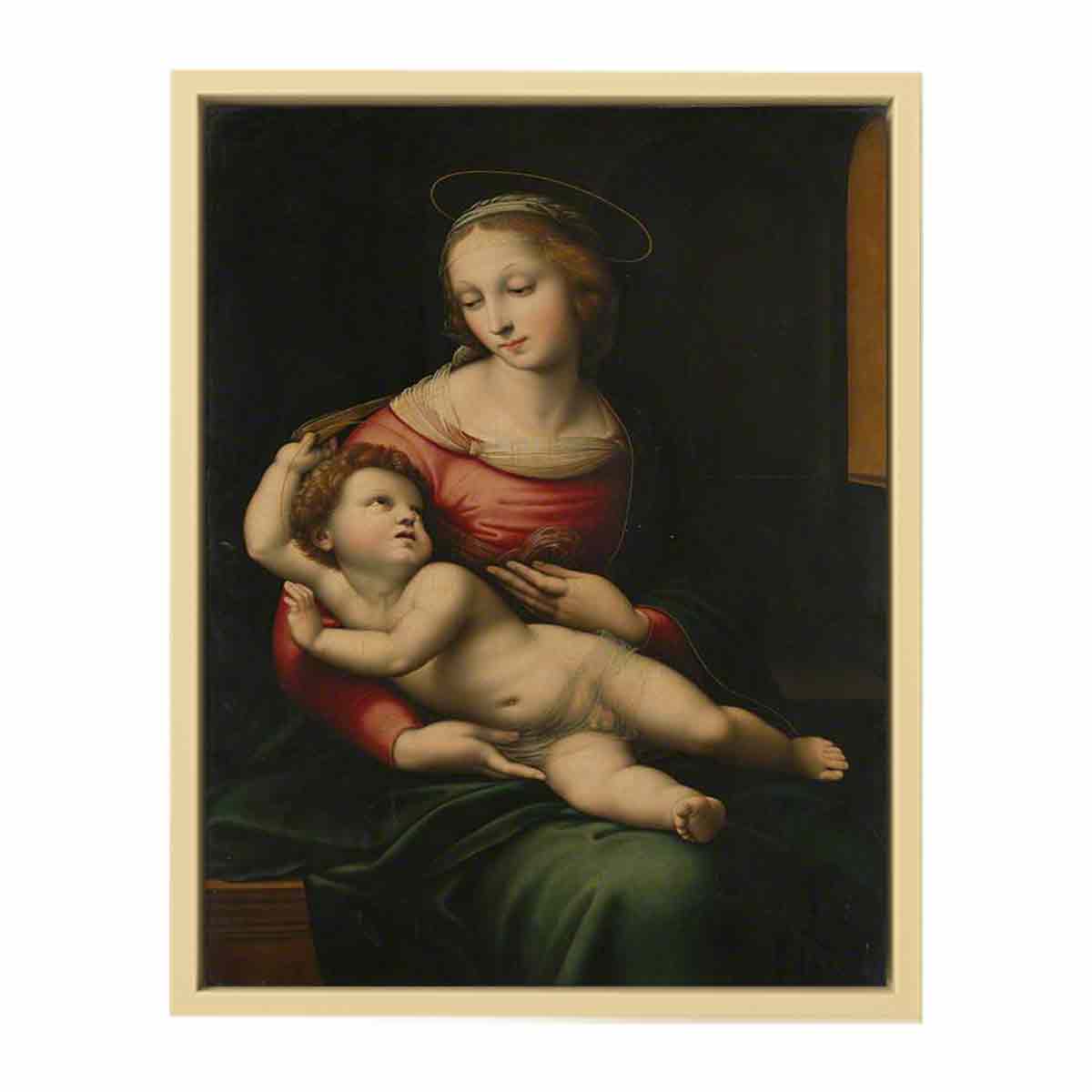 The Madonna and Child By Raphael