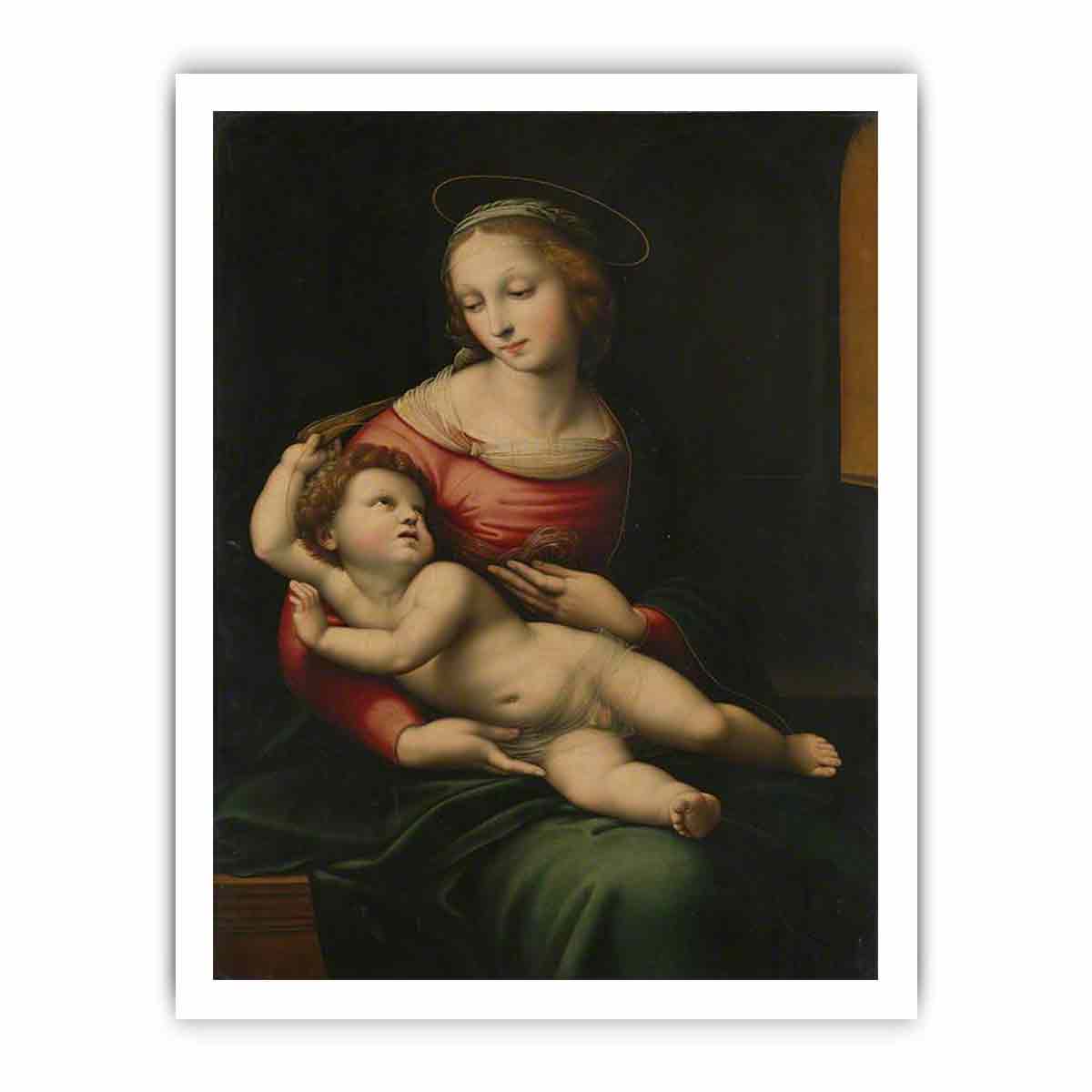 The Madonna and Child By Raphael