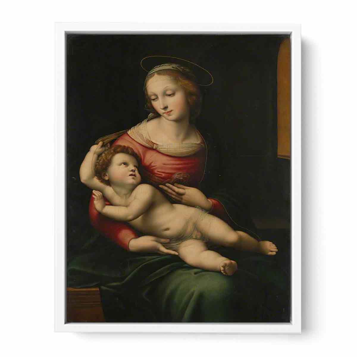 The Madonna and Child By Raphael