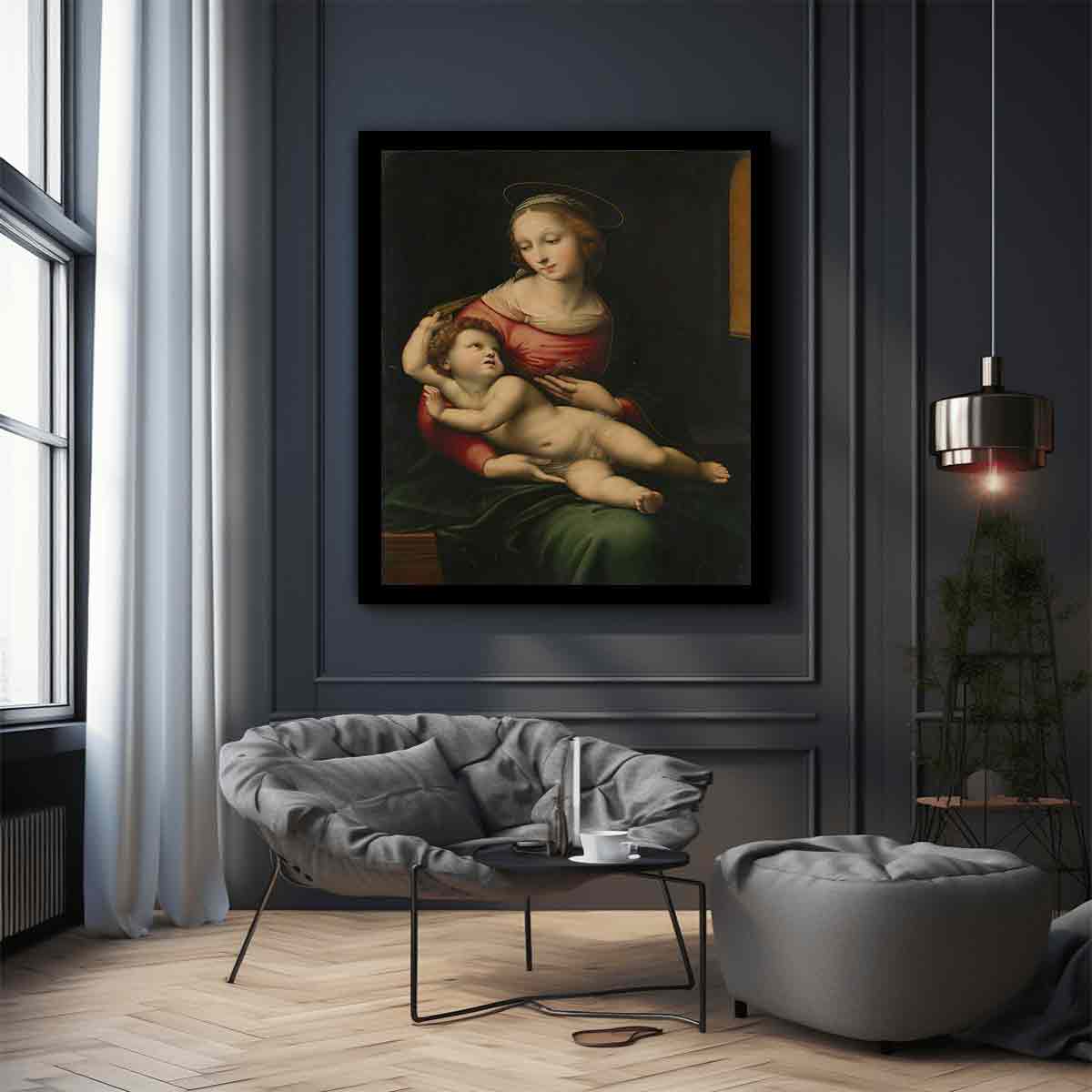 The Madonna and Child By Raphael