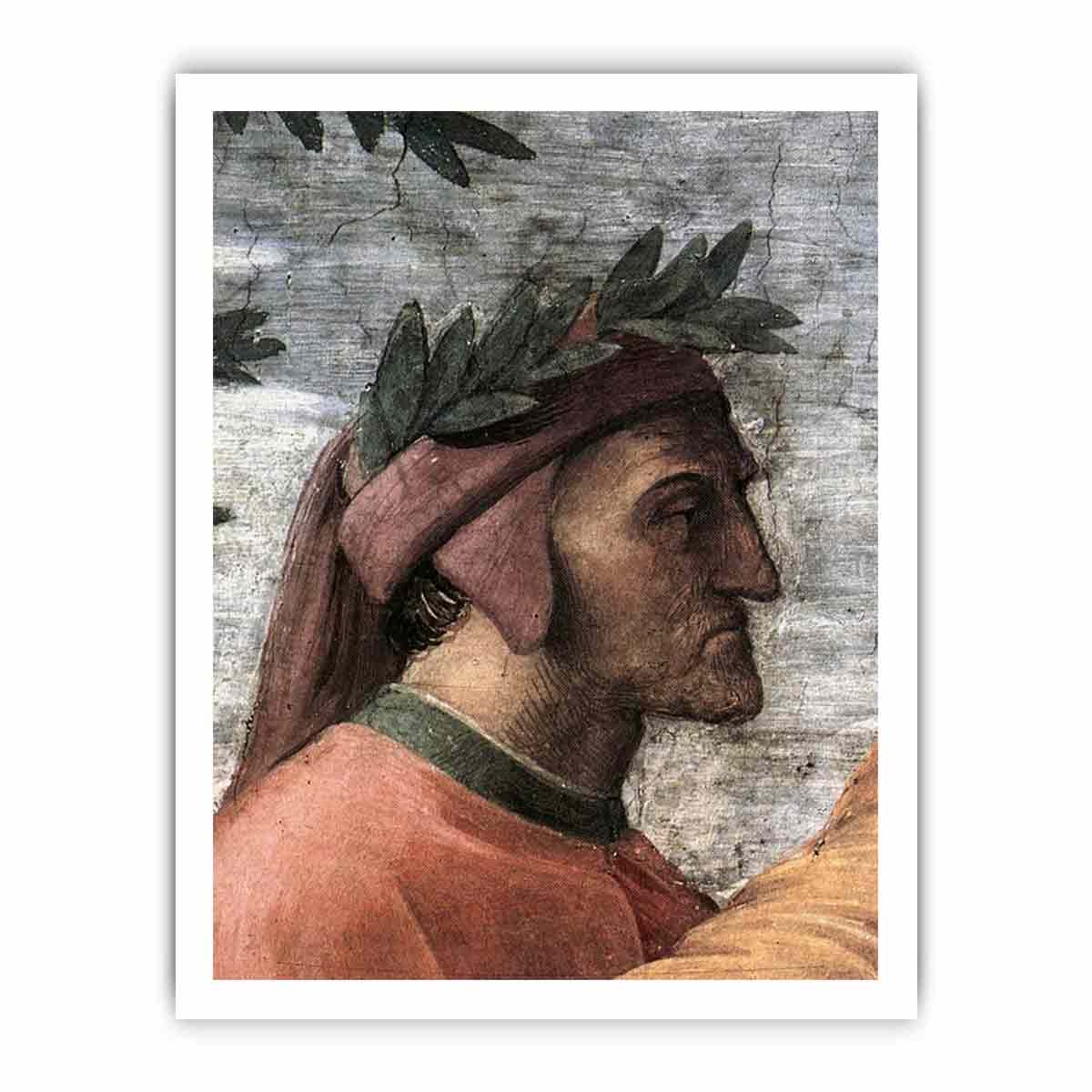 The Parnassus (detail) By Raphael