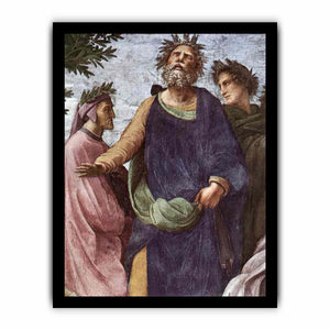 The Parnassus (detail) By Raphael