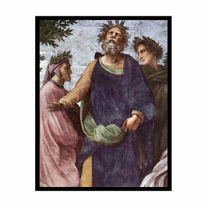 The Parnassus (detail) By Raphael