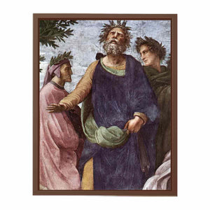 The Parnassus (detail) By Raphael