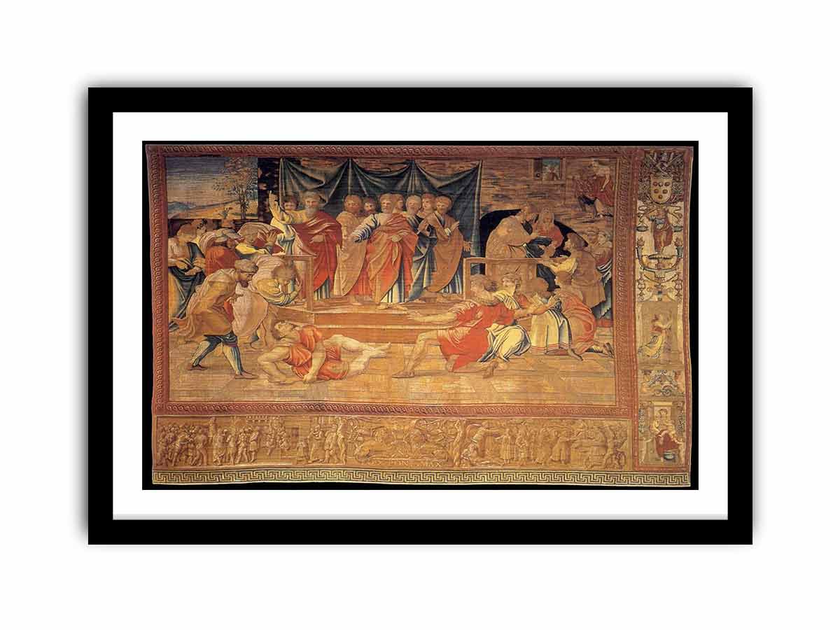 Death of Ananias By Raphael