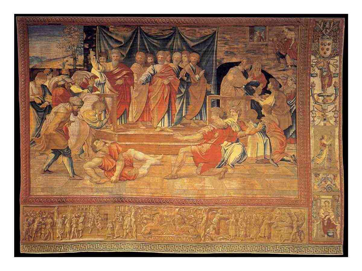 Death of Ananias By Raphael