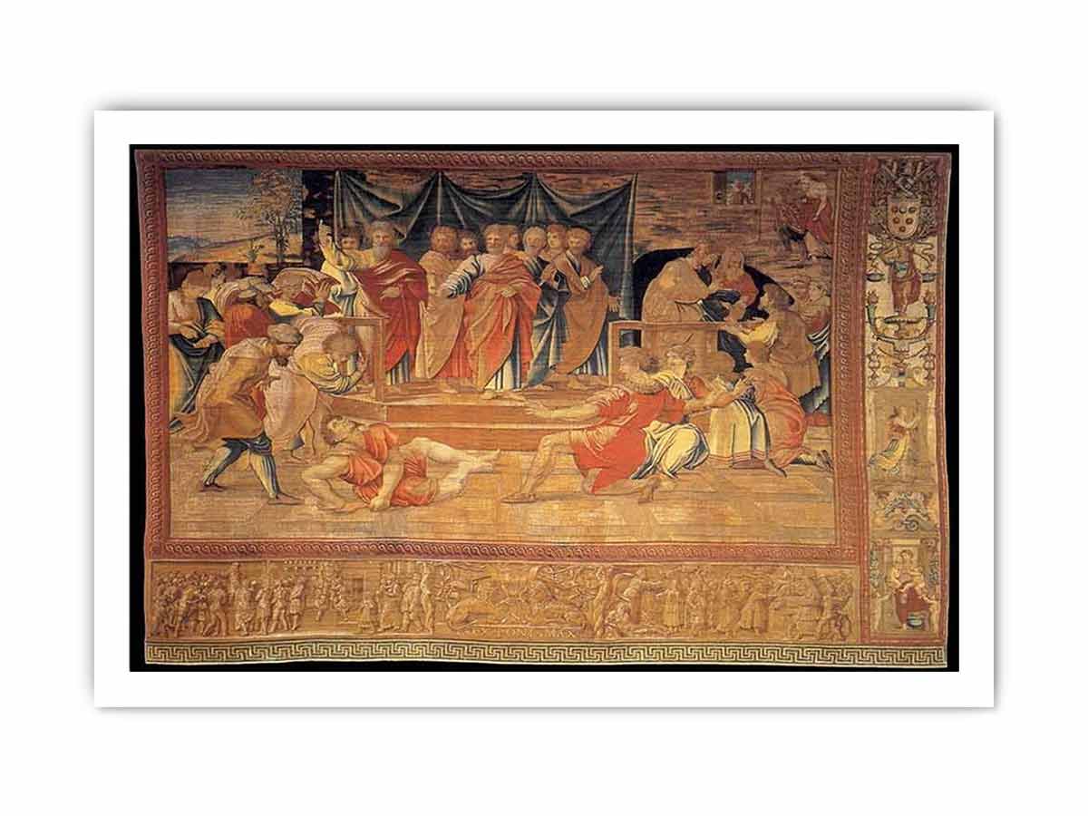 Death of Ananias By Raphael