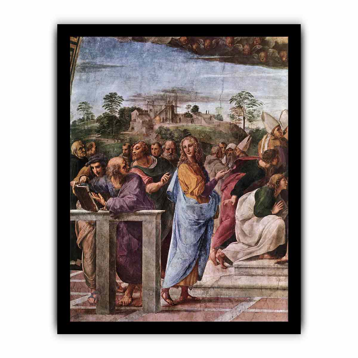 La Disputa (detail) By Raphael
