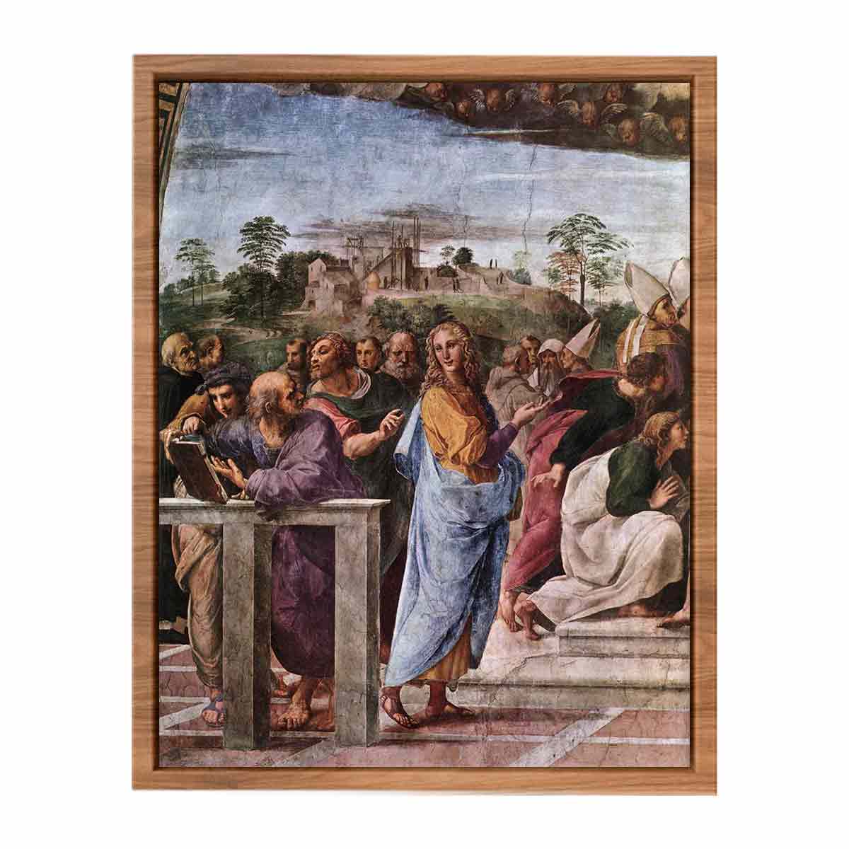 La Disputa (detail) By Raphael