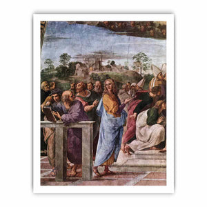 La Disputa (detail) By Raphael