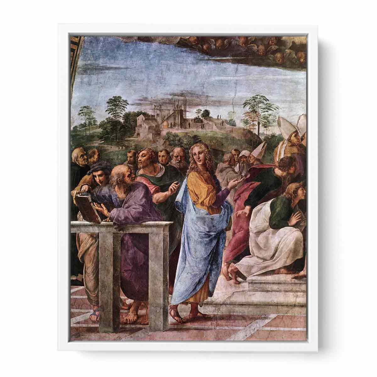 La Disputa (detail) By Raphael