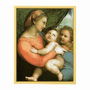 Madonna of the Curtain By Raphael