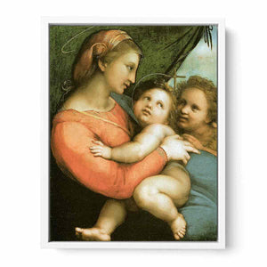 Madonna of the Curtain By Raphael